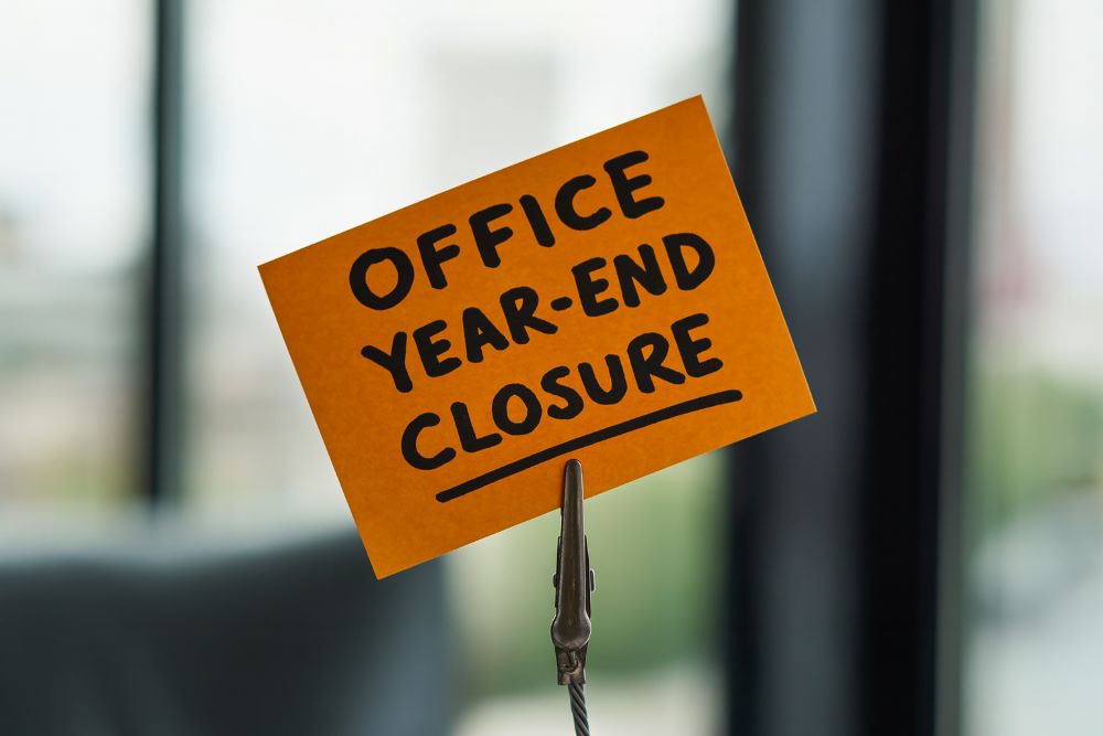 Office Year End Closure