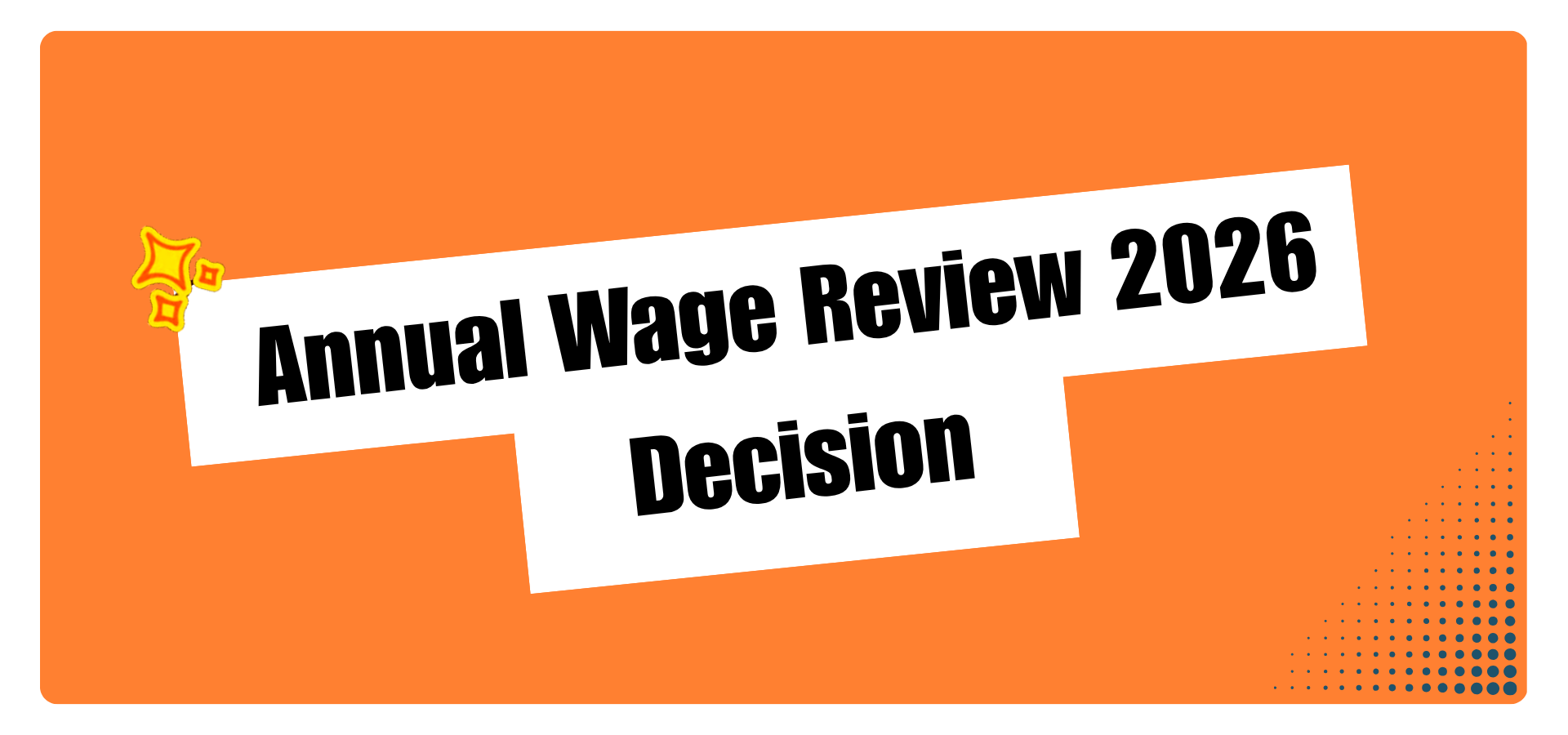 Annual Wage Review 2026 decision